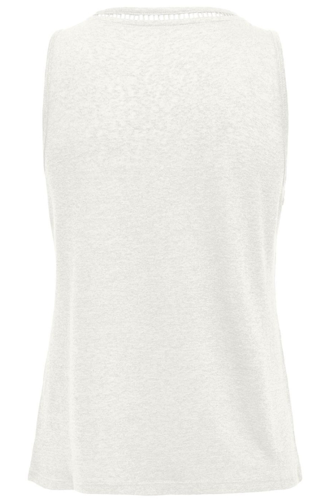 ONLPENNY S/L V-NECK TOP JRS 15320076 CLOUD DANCER